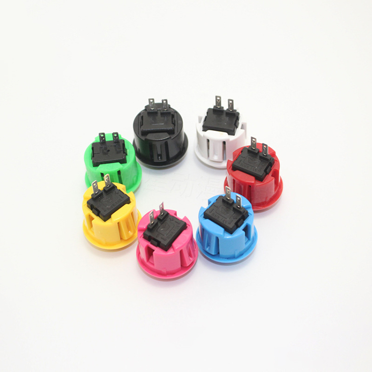 24 mm Sanwa Style Momentary Arcade Game Druckknopf