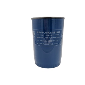 High Quality Oil Filter Element 61000070005H/1447 for WEICHAI WD615 - Hot Sale