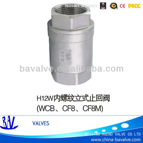Spring Loaded Vertical Check Valve High Quality Spring Loaded Vertical Spring Loaded Vertical Check Valve High Quality Spring Loaded Vertical