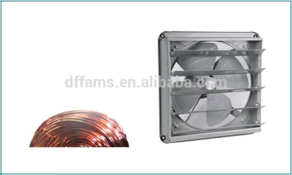 axial air exhaust fan for workshop dust removal