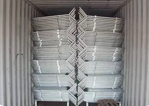 Galvanized Welded Mesh Temporary Crowd Control Barriers