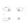 Pads bireega danbe ee Volkswagen Golf