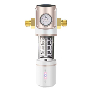 Purificador de agua de prefiltración automática de retrolavado con malla de acero inoxidable (1/2, 3/4 pulgadas) y función de sincronización