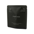 Kompostowalna torba z czarnego papieru pakowego PLA