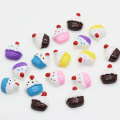 Mini Cake Dessert Kawaii Cabochon Hot Selling Simulation Food For DIY Toy Decor Handmade Phone Shell Ornaments Beads