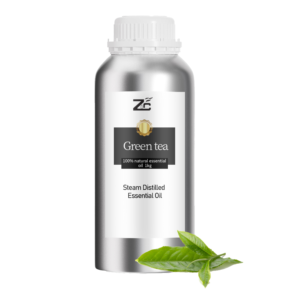 100％純粋なオーガニック緑茶エッセンシャルオイル、緑茶種子油、緑茶エッセンシャルオイルグリーンティーオイル