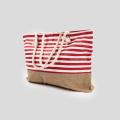 Случайная красная полосатая сумочка с большой емкостью