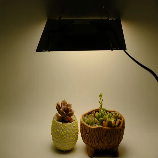 Ultra Slim Indoor Greenhouse LED Grow Lights for 110V-270V - Simulates Sunlight Full Spectrum
