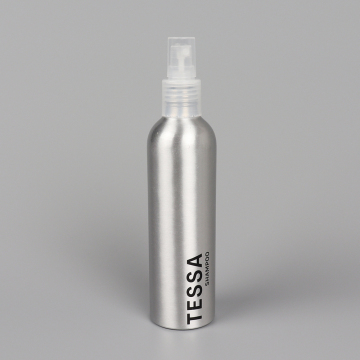 OEM Logo Aluminum Shampoo Bottle with Dispenser Pump