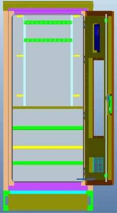 Metal Outdoor Cabinet for Telecom Communication Equipment