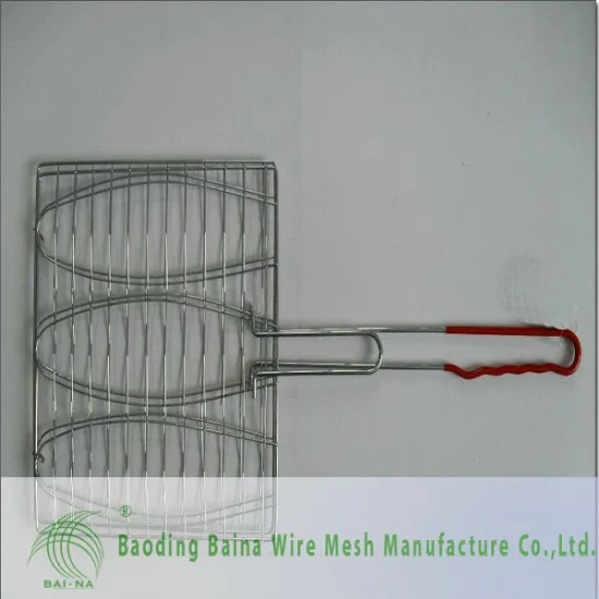 Alibaba china manufacture Stainless steel fish barbecue grill mesh