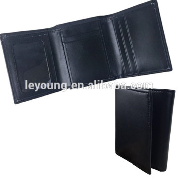 New Style Men Genuine Leather Wallet Money Clip Case