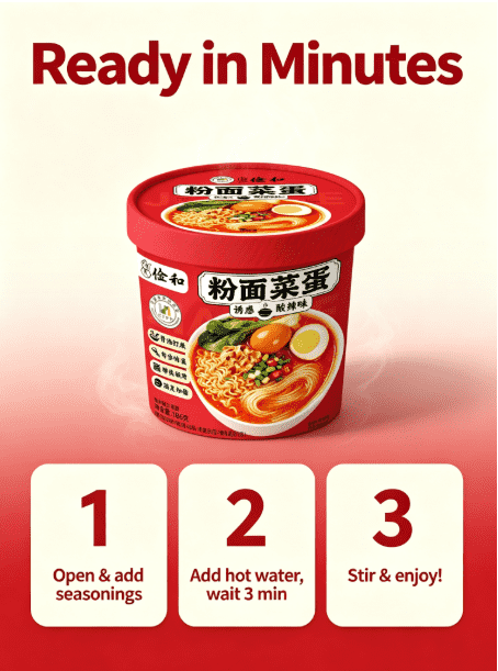 what size noodle cake is best for hot pot restaurants