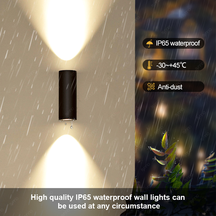 led outdoor wall light