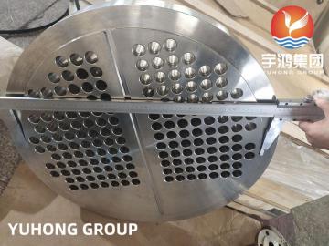 EN10028 1.4541, F321 Forged Heat Exchanger Tubesheet