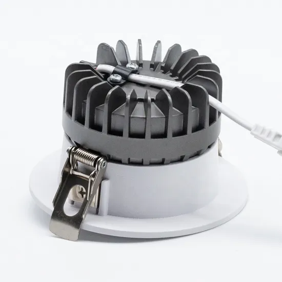 Modern Anti-Glare LED Downlight with COB Technology and Aluminum Body