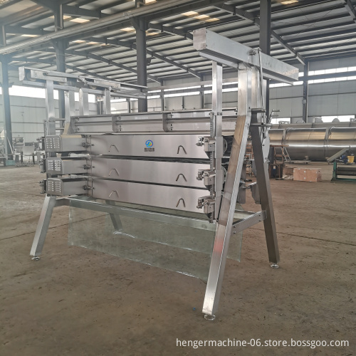 Automatic Poultry Slaughtering Equipment: Plucking Machine and Screw Cooler