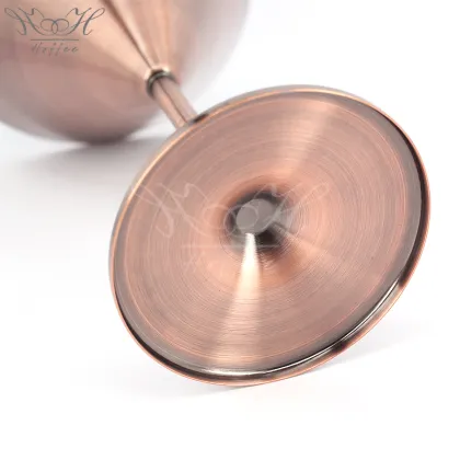 304 Copper Stainless Steel Martini Cocktail Glasses