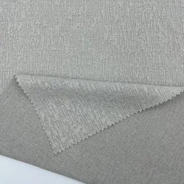 Solid Color Polyester Mixed Jacquard Knitted Textile