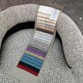Tissu décoratif d'ameublement doux et pratique