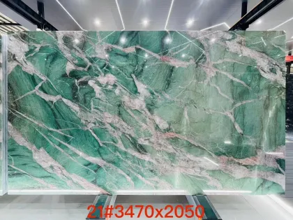 Tiffany Jade Leaf Marble: Luxurious Colorful Slabs