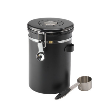 Airtight Coffee Canister Built-in CO2 Gas Vent Valve