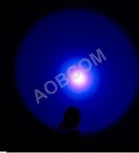 395-410nm Aluminum Uv Led Flashlight Uv 502b With 18650 Battery, 3.7v-4.2v Cree Led Uv Flashlight