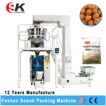Nitrogen Filling Cashew Nuts Packing Machine