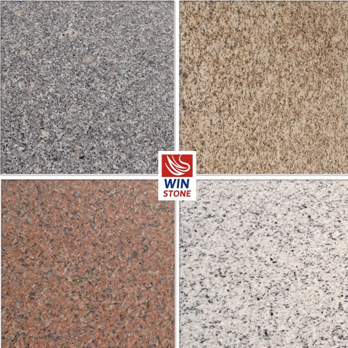 China Black/Dark Grey/Red/Grey/White Granite Floor Tile with CE Certificate