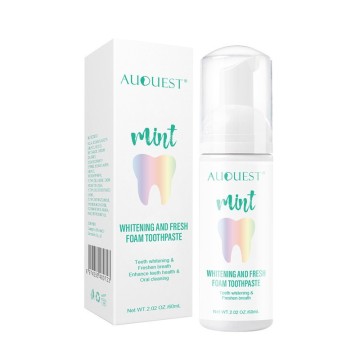 Polvo de dientes de sodio de bicarbonato de AUouest: una solución integral para la limpieza de los dientes, la respiración de refrescado e higiene oral general para adultos