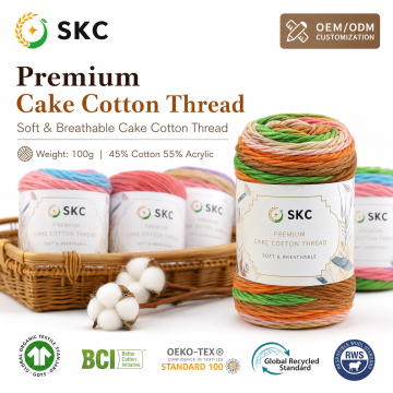 Atacado de fio de tricô de leite resistente à abrasão de alta tenacidade ecológico 5 camadas 100g/2mm fio misturado de tingimento arco-íris
