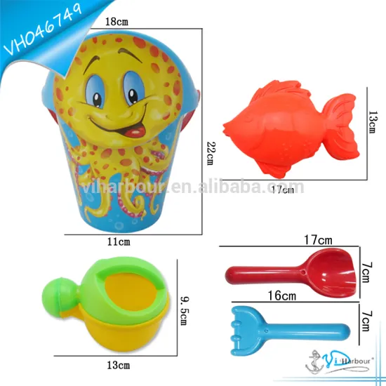Good Quality Summer Beach Bucket Toy Sets