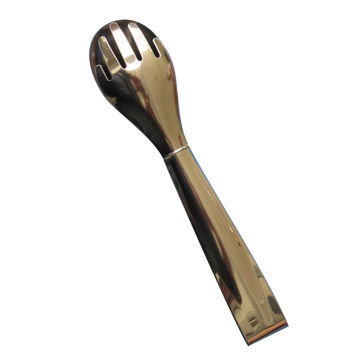 8-inch Food Tong, Made of Stainless Steel Material with Mirror PolishNew