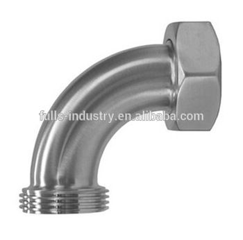 Stainless steel 304/316L Elbow / Bend with Hexagonal Screw/ Sanitary Pipe Fittings