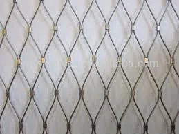 Stainless steel wire rope fence mesh