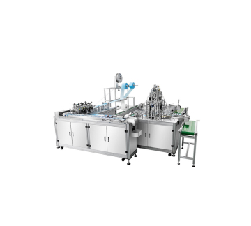 Automatic disposable facemask machine
