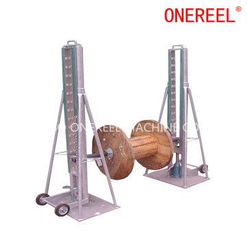 Hydraulic Cable Reel Stand Drum Jack with Spindle