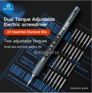 XZZ ES24 24 Bits Dual Torque Adjustable Electric Screwdriver