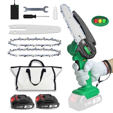 OEM Hot Selling 6-inch Cordless Mini Chainsaw for Convenience and Precision