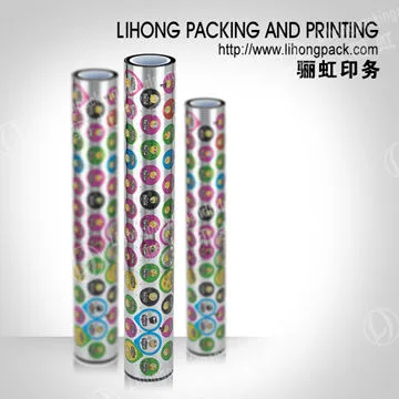 Star Cup Sealing Film / AL Foiled Plastic Film For Plastic Packaging Film For Plastic PP Cup