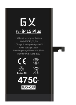 GX for Apple 15PLUS with high capacity battery