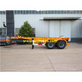 2 Axle 30 Ton Low Flatbed trailers trailers