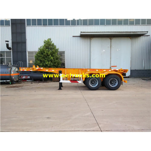 2 Axle 30 Ton Low Flatbed Trailers