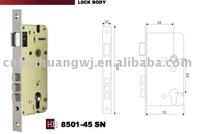 Door lock body