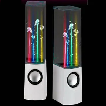 PC Colored LED Water Dancing Speakers, Beat Follows Music Rhythm