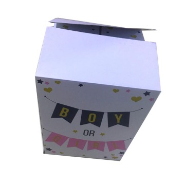 Gender onthullen ballon verzending mailer voor feestdecoraties en geschenkdozen