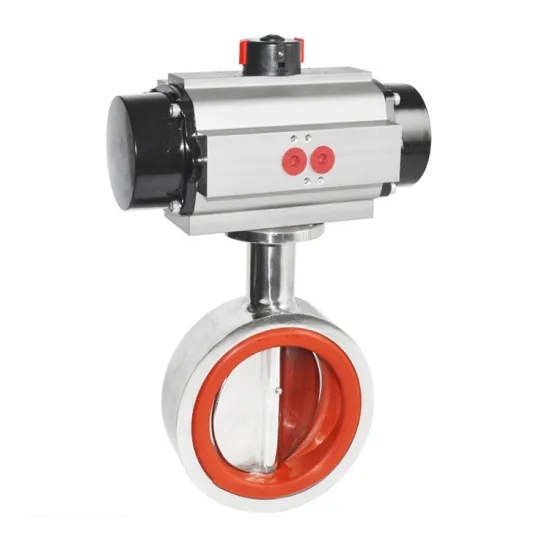 Custom Titanium Gear Operated Butterfly Valve for Industry