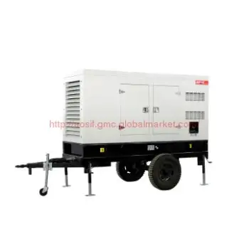 Movable diesel generator set