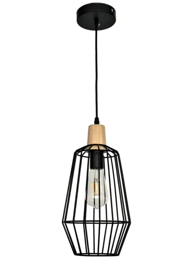 Farmhouse iron pendant light