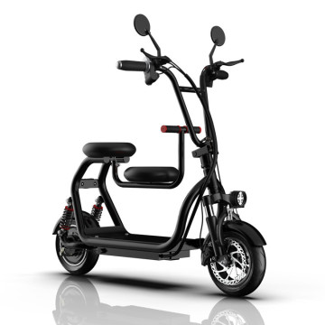 500W Motor Neutral Electric Scooter With Baby Seat